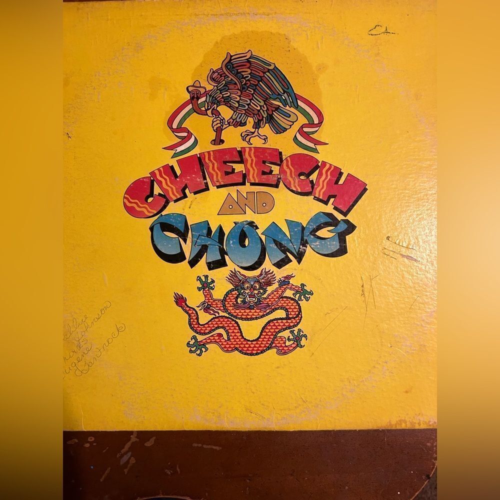 Vintage Cheech and Chong vinyl